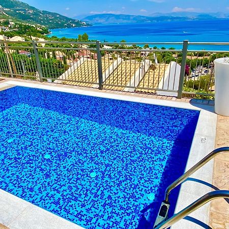 Luxury Villa Akti Barbati 2 With Private Pool By Dadovillas Pyrgi  外观 照片